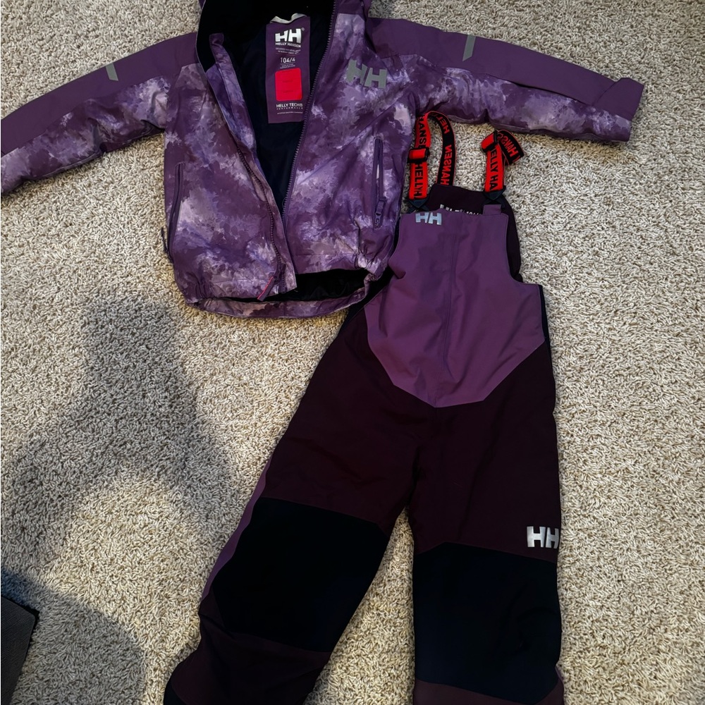 Helly Hansen Kids snow suit bib set Set